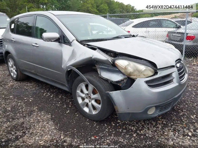 2007 Subaru B9 Tribeca Base 5-Passenger VIN: 4S4WX82D474411484 Lot: 42500098