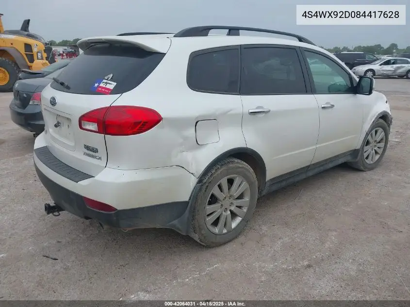 2008 Subaru Tribeca Limited 5-Passenger VIN: 4S4WX92D084417628 Lot: 42064031