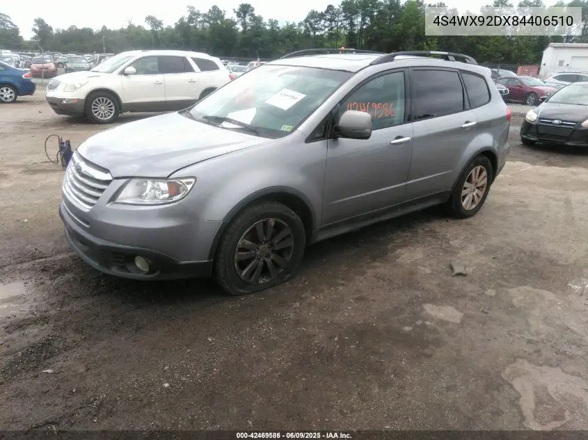 2008 Subaru Tribeca Limited 5-Passenger VIN: 4S4WX92DX84406510 Lot: 42469586