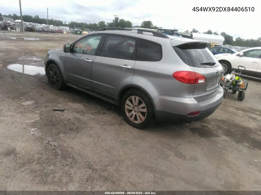 2008 Subaru Tribeca Limited 5-Passenger VIN: 4S4WX92DX84406510 Lot: 42469586