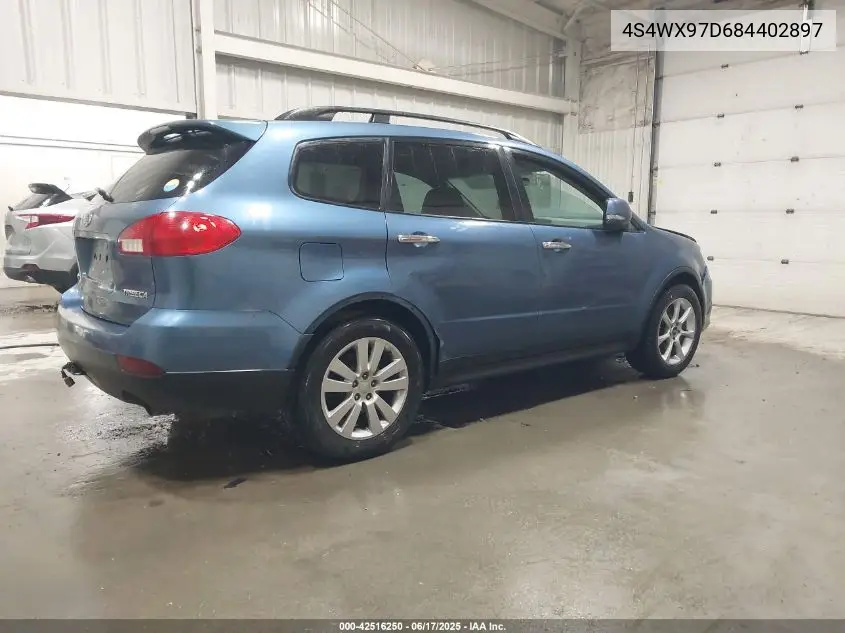 2008 Subaru Tribeca Limited 7-Passenger VIN: 4S4WX97D684402897 Lot: 42516250