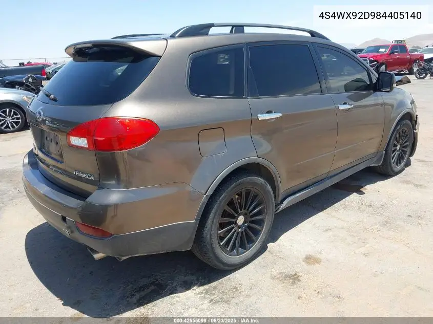 2008 Subaru Tribeca Limited 5-Passenger VIN: 4S4WX92D984405140 Lot: 42555099