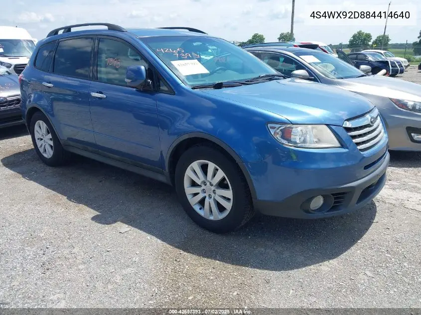 2008 Subaru Tribeca Limited 5-Passenger VIN: 4S4WX92D884414640 Lot: 42657393