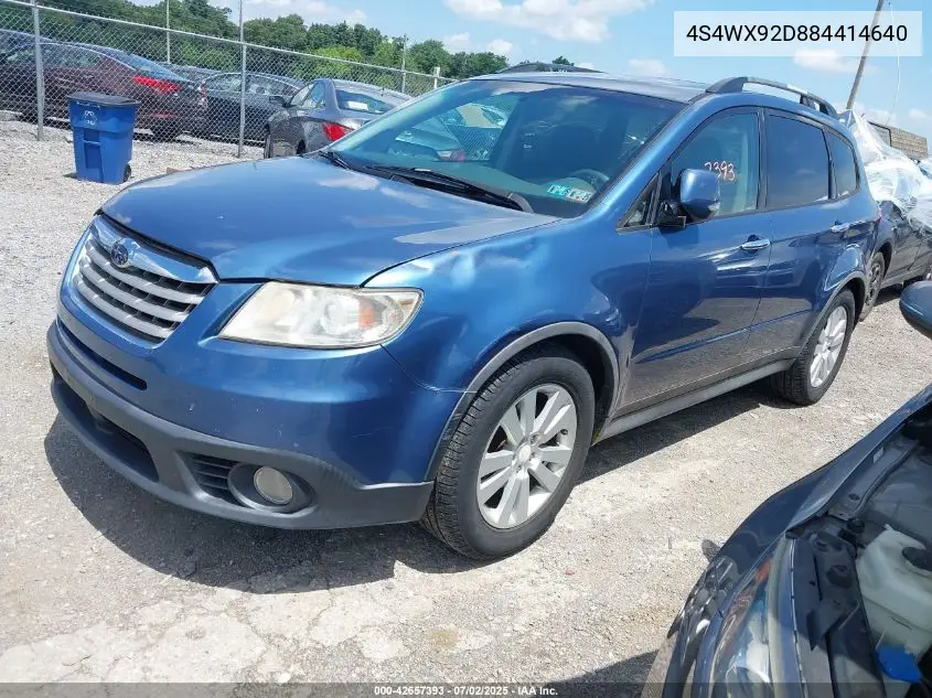 2008 Subaru Tribeca Limited 5-Passenger VIN: 4S4WX92D884414640 Lot: 42657393