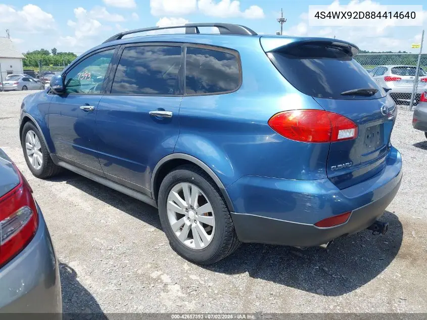 2008 Subaru Tribeca Limited 5-Passenger VIN: 4S4WX92D884414640 Lot: 42657393