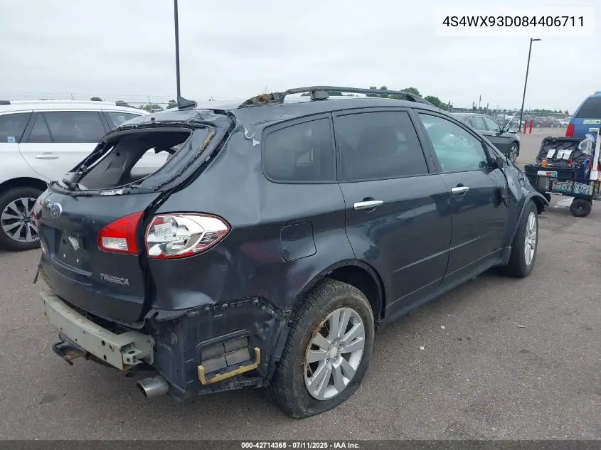2008 Subaru Tribeca Limited 5-Passenger VIN: 4S4WX93D084406711 Lot: 42714365
