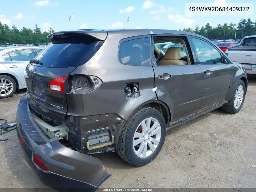 2008 Subaru Tribeca Limited 5-Passenger VIN: 4S4WX92D684409372 Lot: 42717449