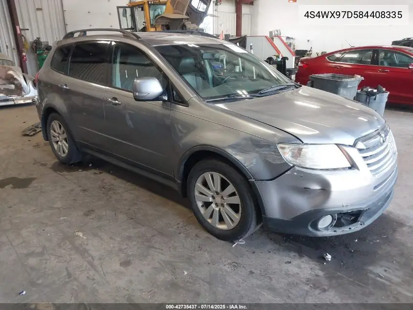 2008 Subaru Tribeca Limited 7-Passenger VIN: 4S4WX97D584408335 Lot: 42735437