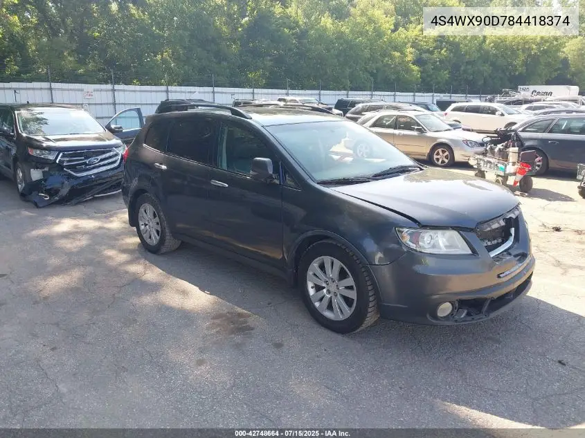 2008 Subaru Tribeca Limited 7-Passenger VIN: 4S4WX90D784418374 Lot: 42748664