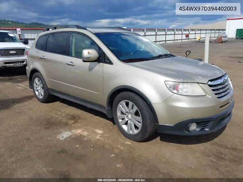 2009 Subaru Tribeca Limited 7-Passenger/Special Edition 7-Passenger VIN: 4S4WX97D394402003 Lot: 42322349