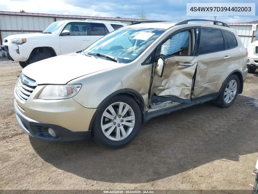 2009 Subaru Tribeca Limited 7-Passenger/Special Edition 7-Passenger VIN: 4S4WX97D394402003 Lot: 42322349