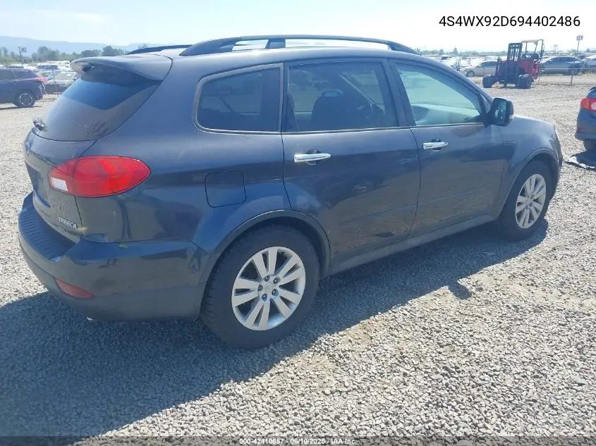 2009 Subaru Tribeca Limited 5-Passenger/Special Edition 5-Passenger VIN: 4S4WX92D694402486 Lot: 42410657