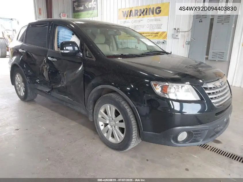2009 Subaru Tribeca Limited 5-Passenger/Special Edition 5-Passenger VIN: 4S4WX92D094403830 Lot: 42630619