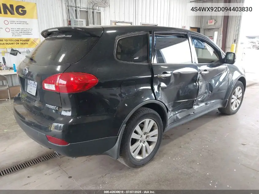 2009 Subaru Tribeca Limited 5-Passenger/Special Edition 5-Passenger VIN: 4S4WX92D094403830 Lot: 42630619
