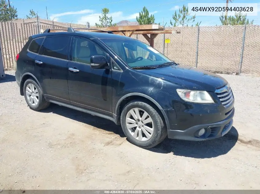 2009 Subaru Tribeca Limited 5-Passenger/Special Edition 5-Passenger VIN: 4S4WX92D594403628 Lot: 42643830