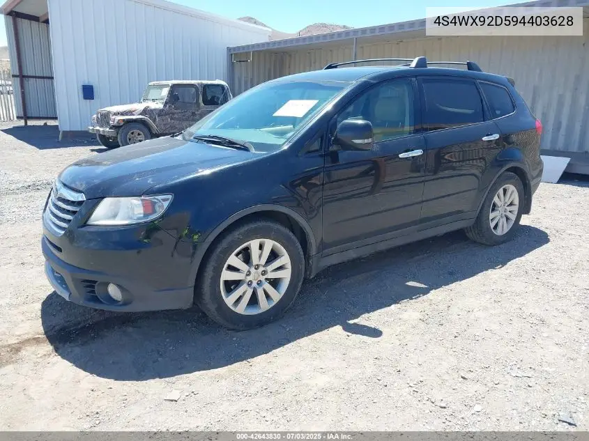 2009 Subaru Tribeca Limited 5-Passenger/Special Edition 5-Passenger VIN: 4S4WX92D594403628 Lot: 42643830