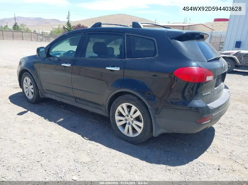 2009 Subaru Tribeca Limited 5-Passenger/Special Edition 5-Passenger VIN: 4S4WX92D594403628 Lot: 42643830