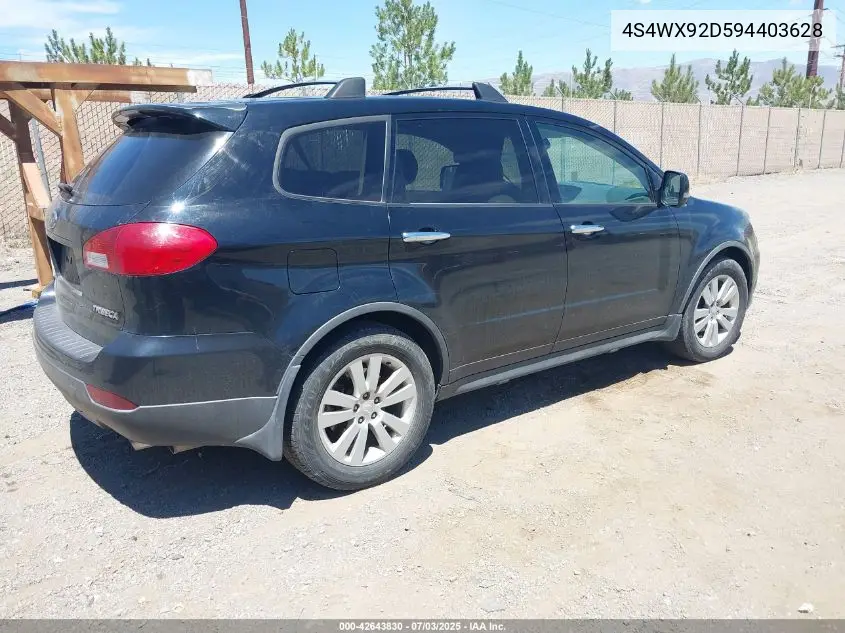 2009 Subaru Tribeca Limited 5-Passenger/Special Edition 5-Passenger VIN: 4S4WX92D594403628 Lot: 42643830