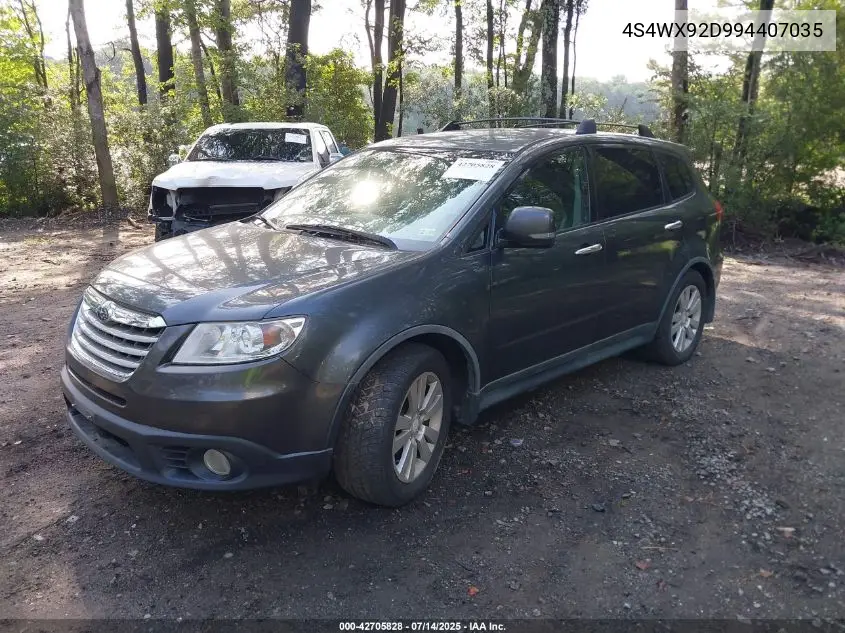 2009 Subaru Tribeca Limited VIN: 4S4WX92D994407035 Lot: 42705828