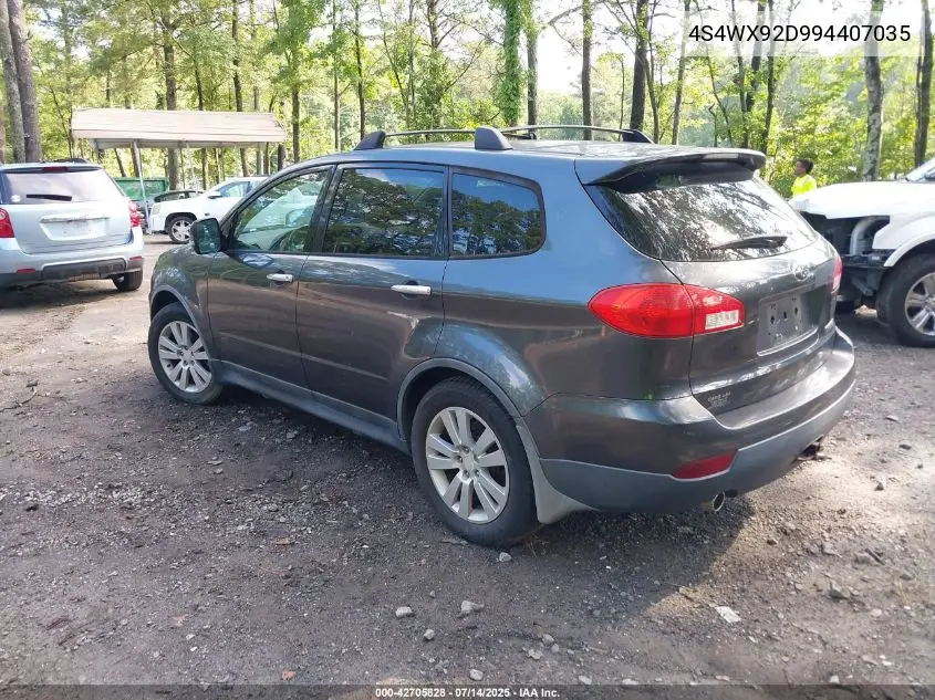 2009 Subaru Tribeca Limited VIN: 4S4WX92D994407035 Lot: 42705828
