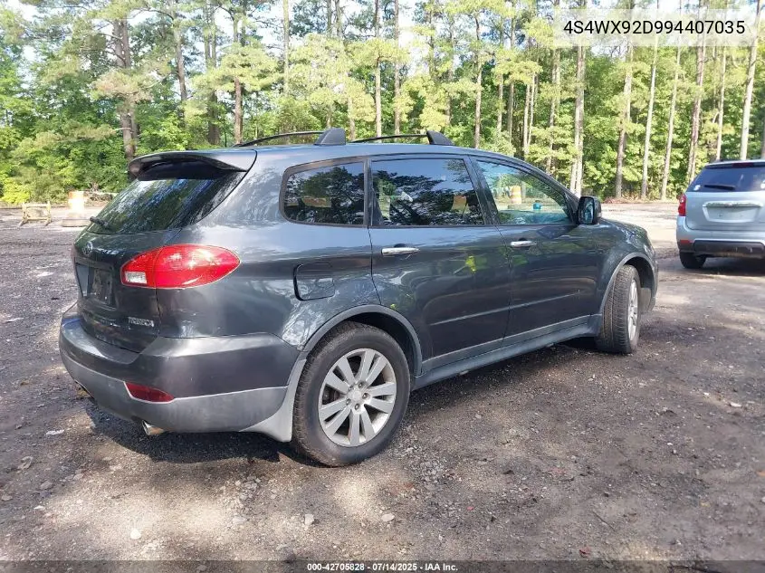 2009 Subaru Tribeca Limited VIN: 4S4WX92D994407035 Lot: 42705828