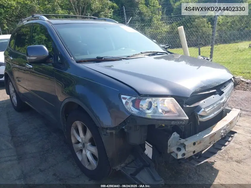 2010 Subaru Tribeca 3.6R Touring VIN: 4S4WX9KD2A4402330 Lot: 42563443