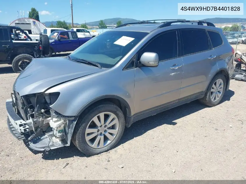 2011 Subaru Tribeca Limited/Touring VIN: 4S4WX9HD7B4401828 Lot: 42651438