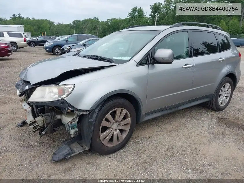 2011 Subaru Tribeca 3.6R Limited VIN: 4S4WX9GD8B4400754 Lot: 42718071