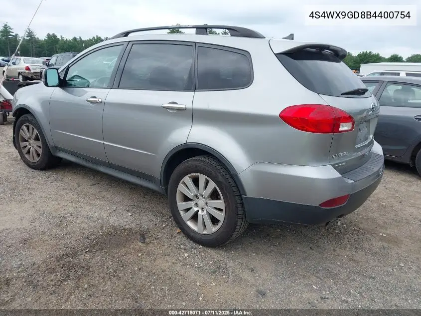 2011 Subaru Tribeca 3.6R Limited VIN: 4S4WX9GD8B4400754 Lot: 42718071