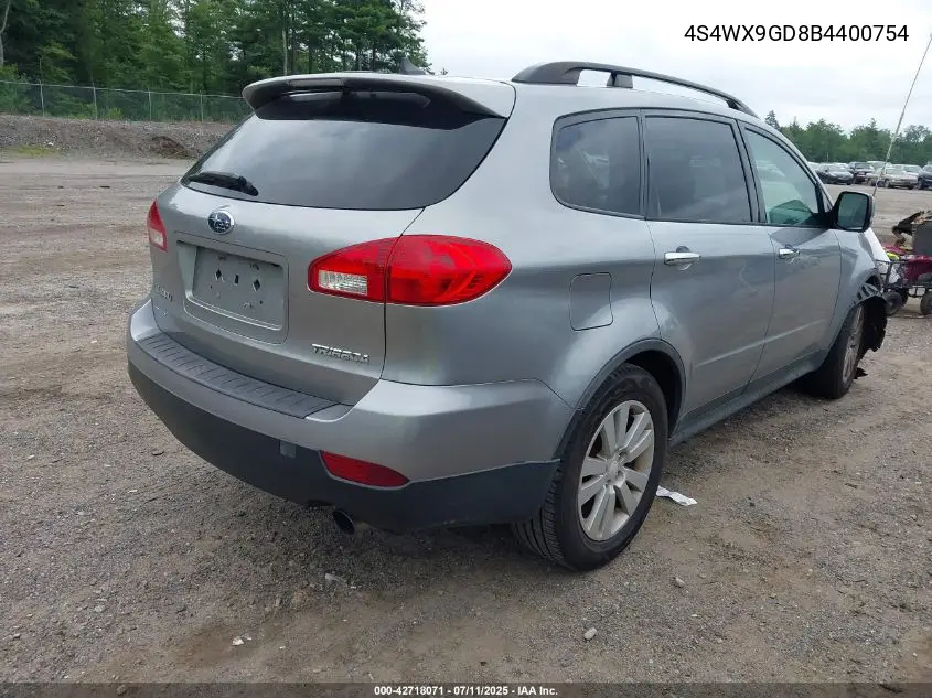 2011 Subaru Tribeca 3.6R Limited VIN: 4S4WX9GD8B4400754 Lot: 42718071
