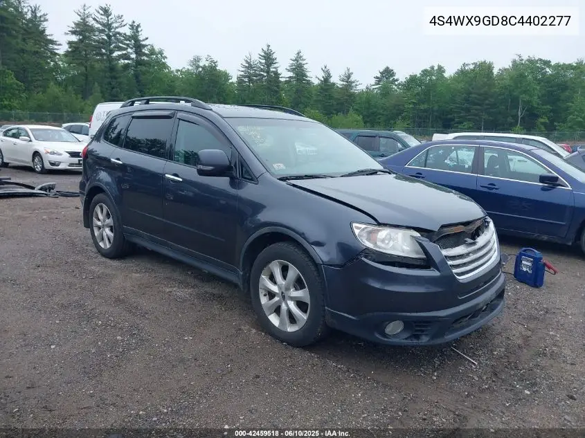 2012 Subaru Tribeca 3.6R Limited VIN: 4S4WX9GD8C4402277 Lot: 42459518