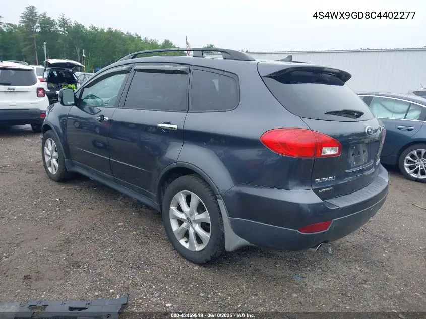 2012 Subaru Tribeca 3.6R Limited VIN: 4S4WX9GD8C4402277 Lot: 42459518