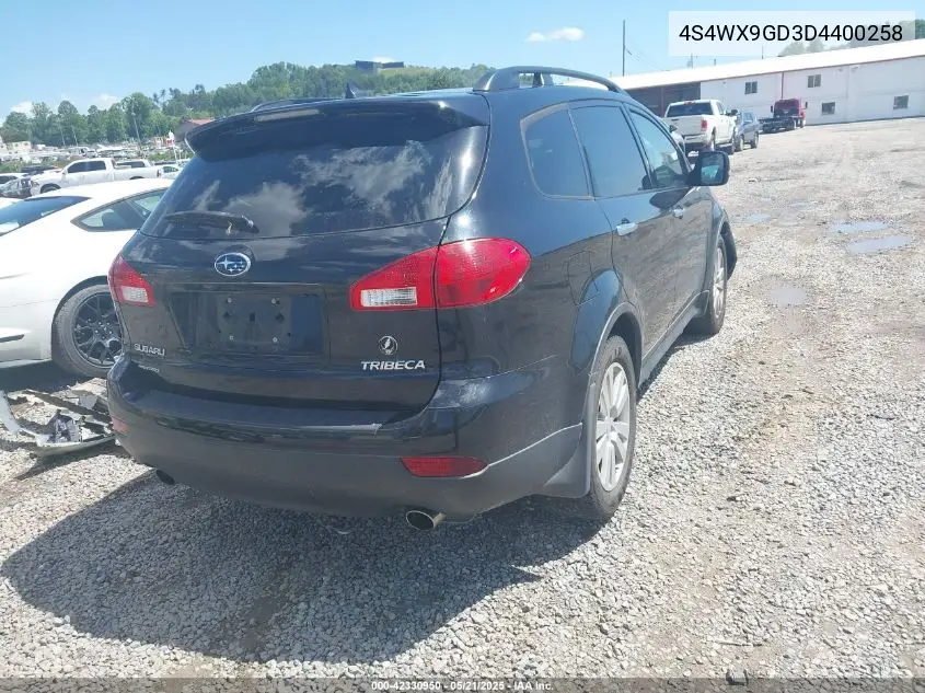 2013 Subaru Tribeca 3.6R Limited VIN: 4S4WX9GD3D4400258 Lot: 42330950