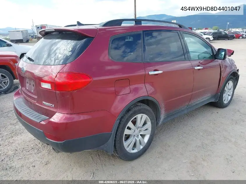 2013 Subaru Tribeca 3.6R Limited VIN: 4S4WX9HD8D4401047 Lot: 42606223