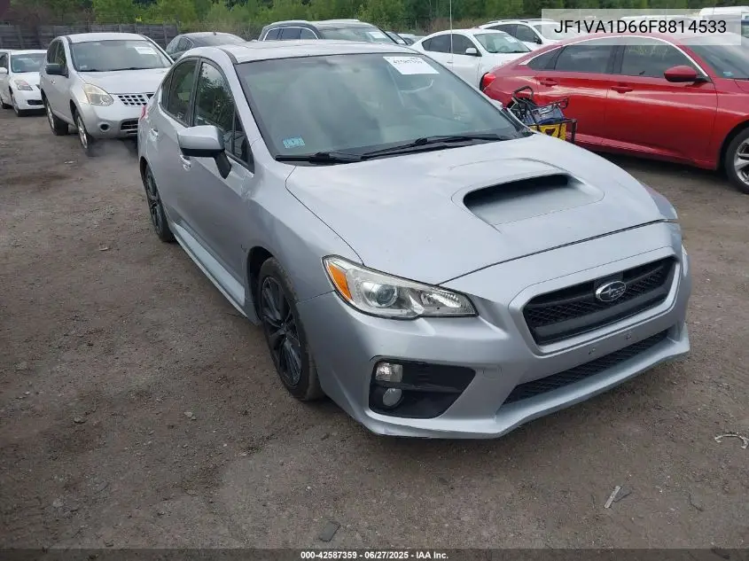 2015 Subaru Wrx Premium VIN: JF1VA1D66F8814533 Lot: 42587359