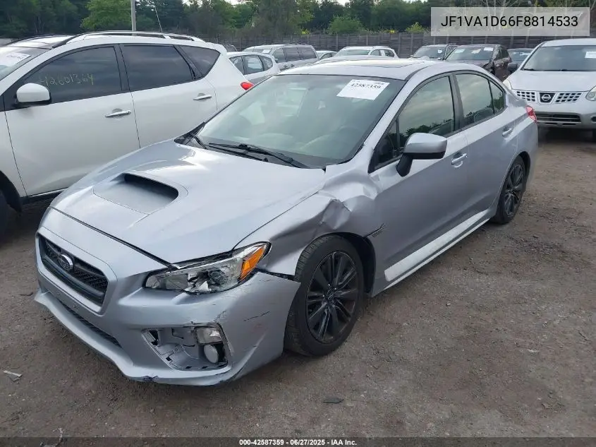 2015 Subaru Wrx Premium VIN: JF1VA1D66F8814533 Lot: 42587359