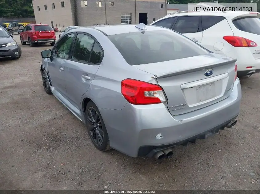 2015 Subaru Wrx Premium VIN: JF1VA1D66F8814533 Lot: 42587359