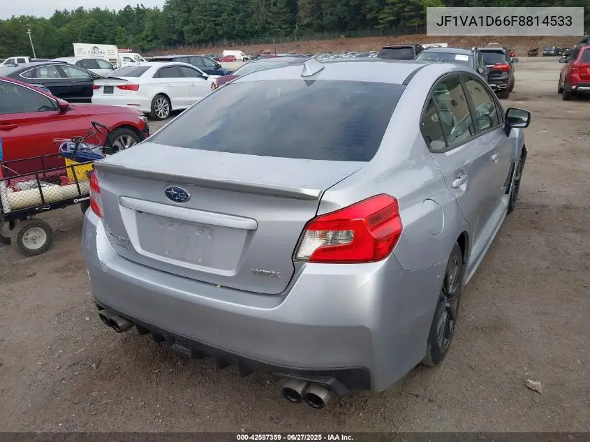 2015 Subaru Wrx Premium VIN: JF1VA1D66F8814533 Lot: 42587359