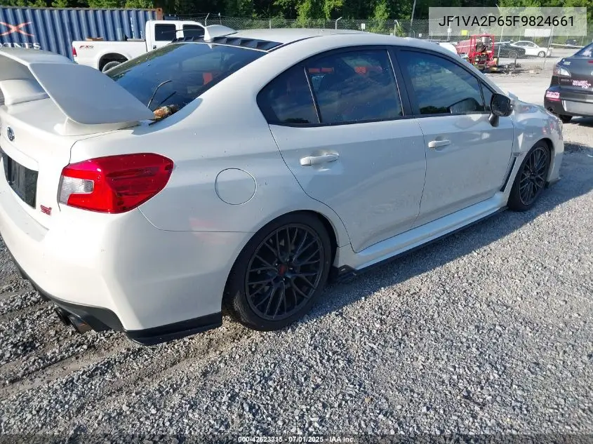 2015 Subaru Wrx Sti VIN: JF1VA2P65F9824661 Lot: 42623315