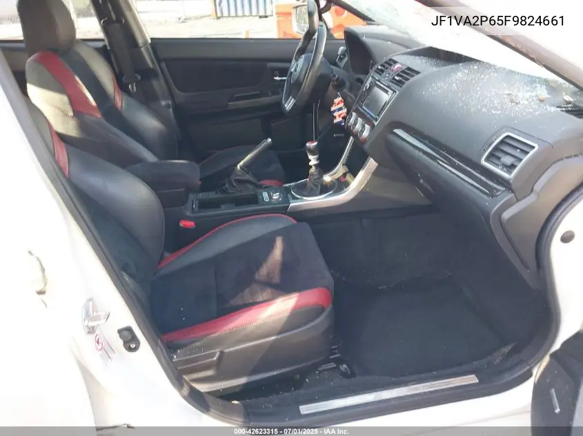 2015 Subaru Wrx Sti VIN: JF1VA2P65F9824661 Lot: 42623315