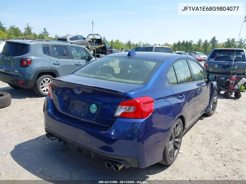 2016 Subaru Wrx Premium VIN: JF1VA1E68G9804077 Lot: 42131598