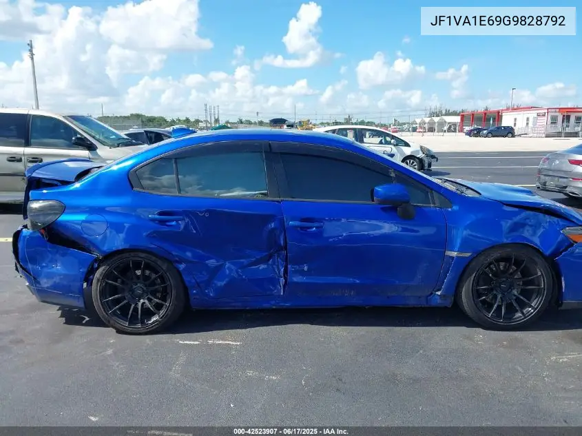 2016 Subaru Wrx Premium VIN: JF1VA1E69G9828792 Lot: 42523907