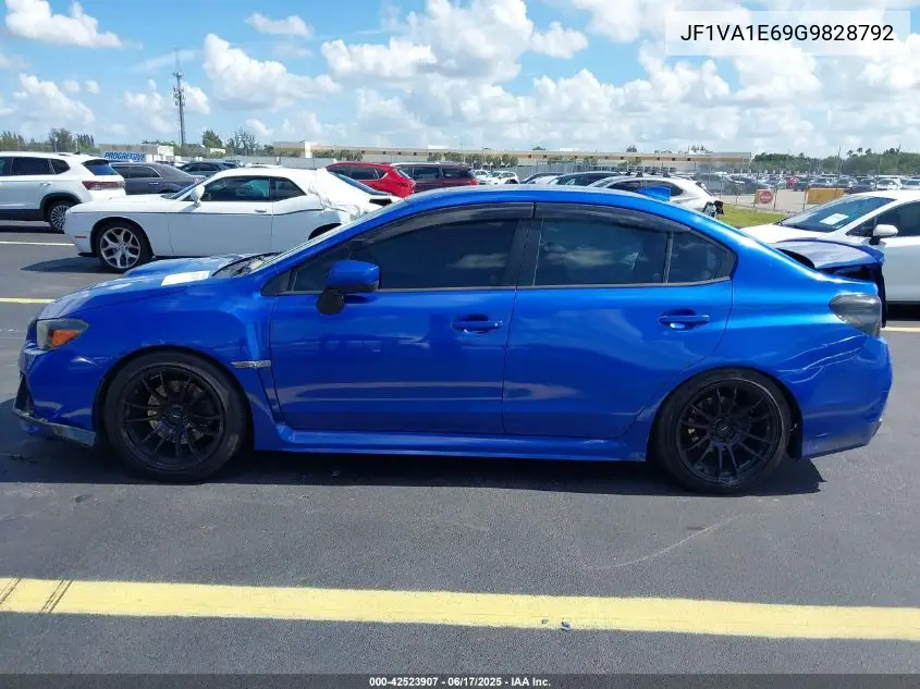 2016 Subaru Wrx Premium VIN: JF1VA1E69G9828792 Lot: 42523907