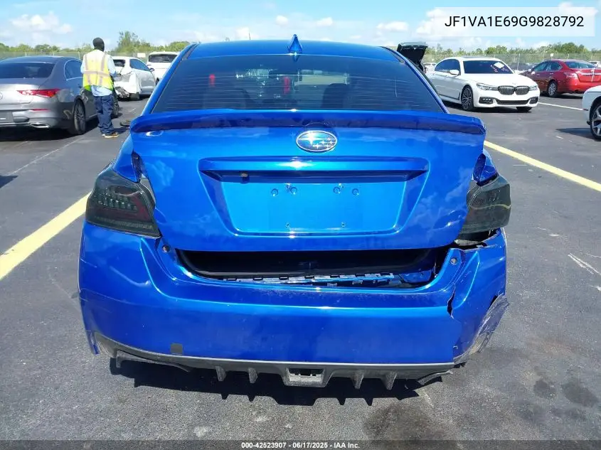 2016 Subaru Wrx Premium VIN: JF1VA1E69G9828792 Lot: 42523907