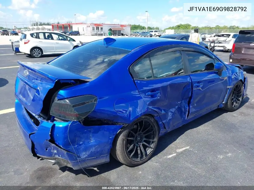 2016 Subaru Wrx Premium VIN: JF1VA1E69G9828792 Lot: 42523907