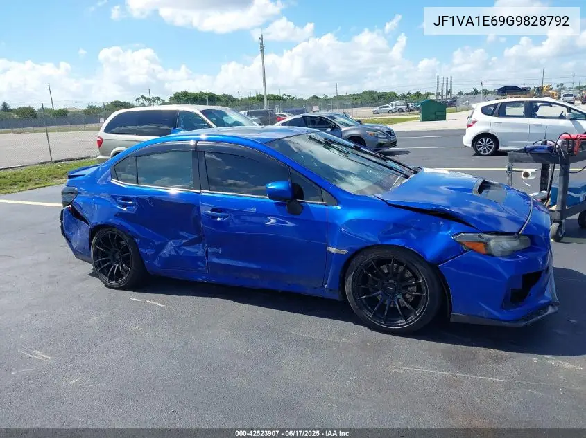 2016 Subaru Wrx Premium VIN: JF1VA1E69G9828792 Lot: 42523907