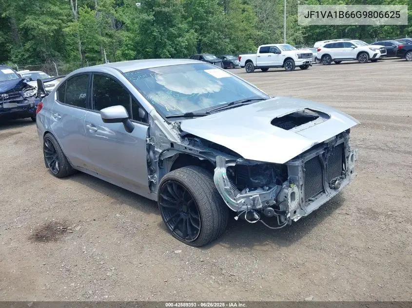 2016 Subaru Wrx VIN: JF1VA1B66G9806625 Lot: 42589393