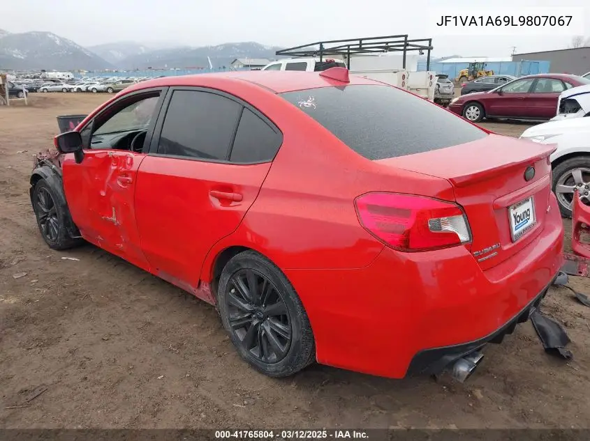 2020 Subaru Wrx VIN: JF1VA1A69L9807067 Lot: 41765804