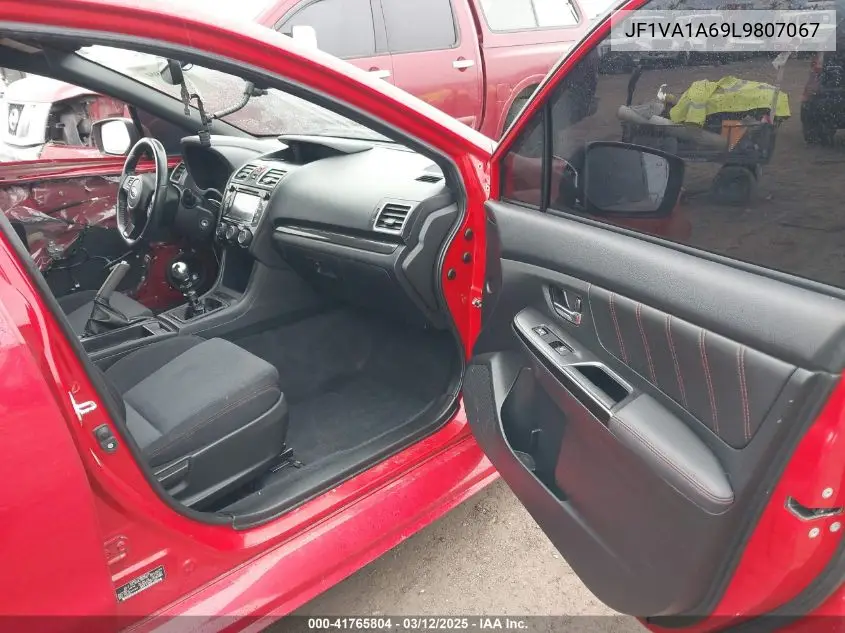 2020 Subaru Wrx VIN: JF1VA1A69L9807067 Lot: 41765804