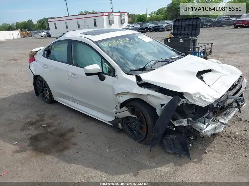 2020 Subaru Wrx Premium VIN: JF1VA1C64L9815350 Lot: 42236865